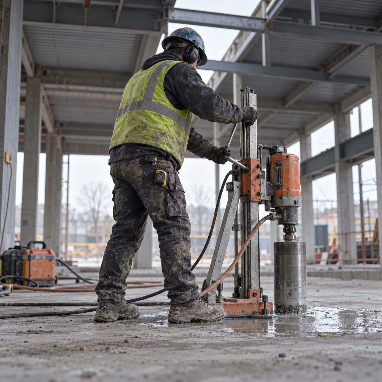 Core drilling
